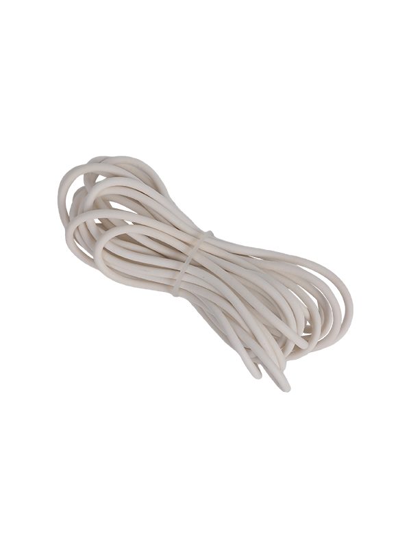 Cinta de espuma de silicona suave de sellado blanco tira de sellado retardante de llama de silicona